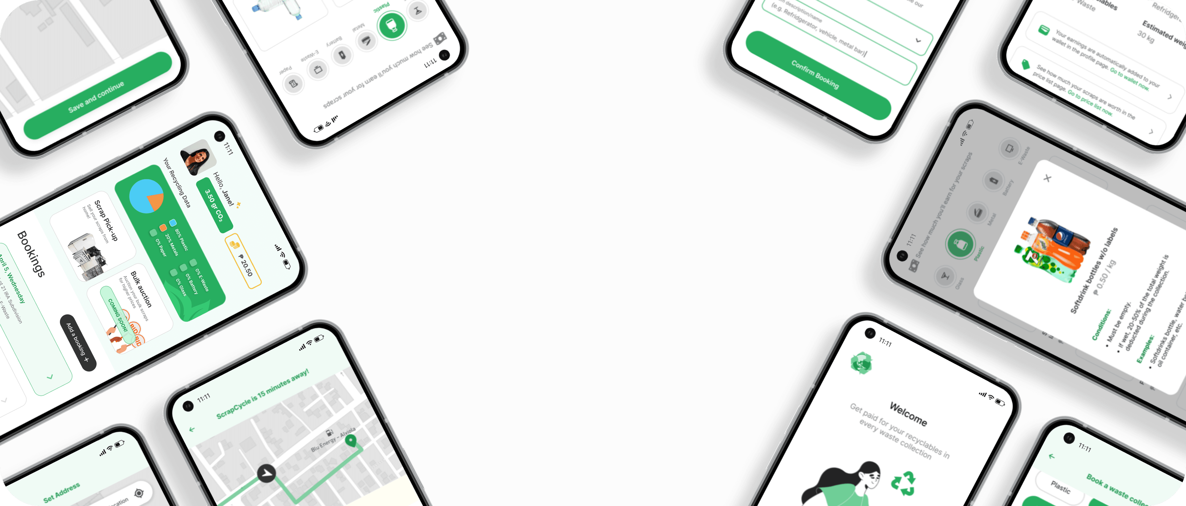 ScrapCycle App Phones