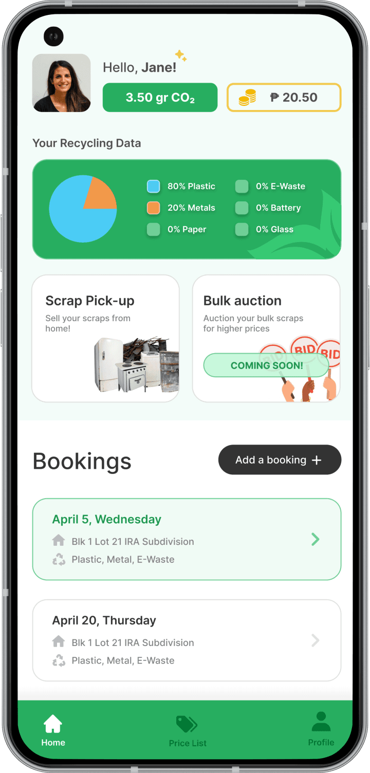 ScrapCycle App Phones